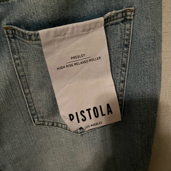 Pistola Presley High Rise Relaxed Roller Jeans Size 30 - Picture 5 of 8